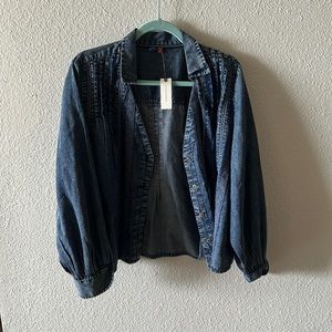 NWT- Anthropologie/Pilcro Jean Button-down Shirt